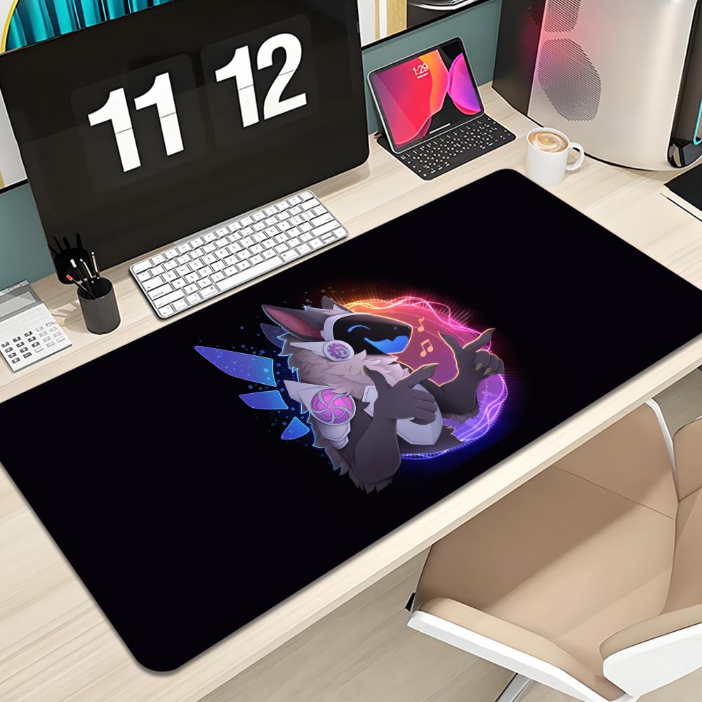 Gaming Keyboard Typewriter - Коврик для мыши Protogen, большой коврик