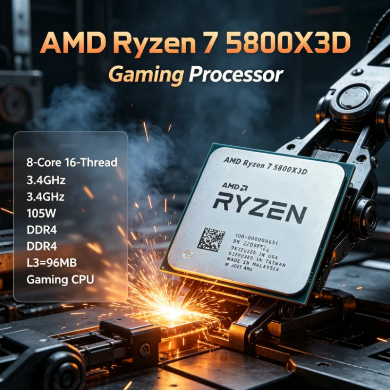 Amd Cpu Ryzen 7 - Игровой процессор AMD R7 5800X3D, 96