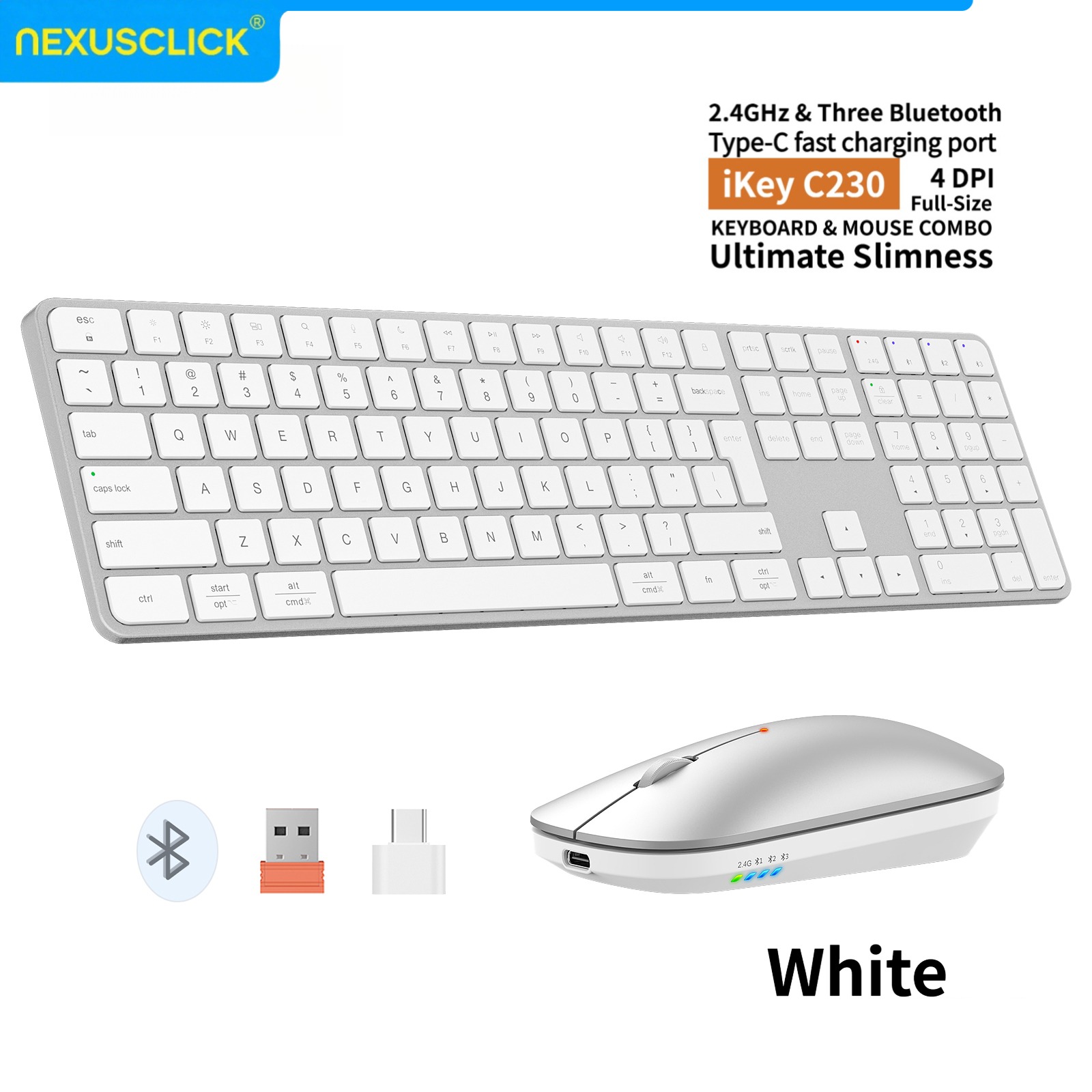 Gaming Keyboard That Is Quiet - Беспроводной перезаряжаемый комплект клавиатуры и мыши