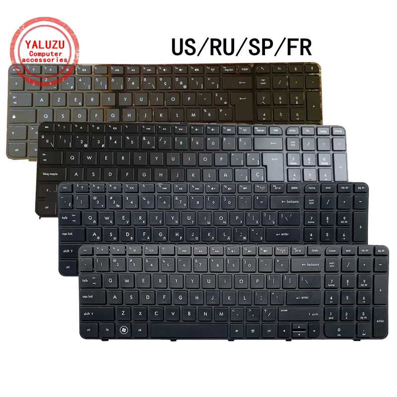 Gaming Keyboard Hp - США/RU/SP/FR английская/русская/испанская/французская новая клавиатура для ноутбука