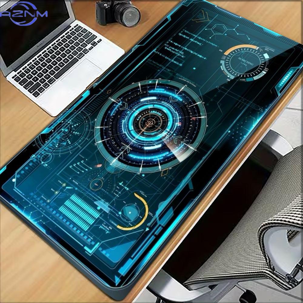Gaming Keyboard Typewriter - Коврик для мыши в стиле Sci-Fi