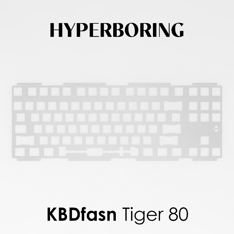 Gaming Keyboard Ergo - Плата для кастомизации клавиатуры HYPERBORING Tiger80: