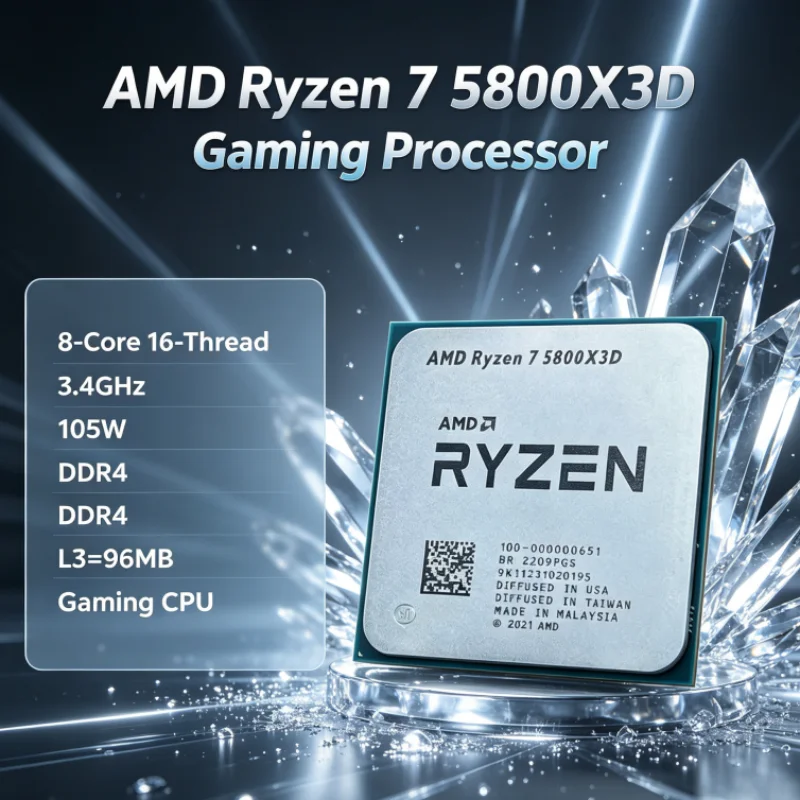 Amd Cpu Ryzen 7 - Игровой процессор AMD R7 5800X3D, 96