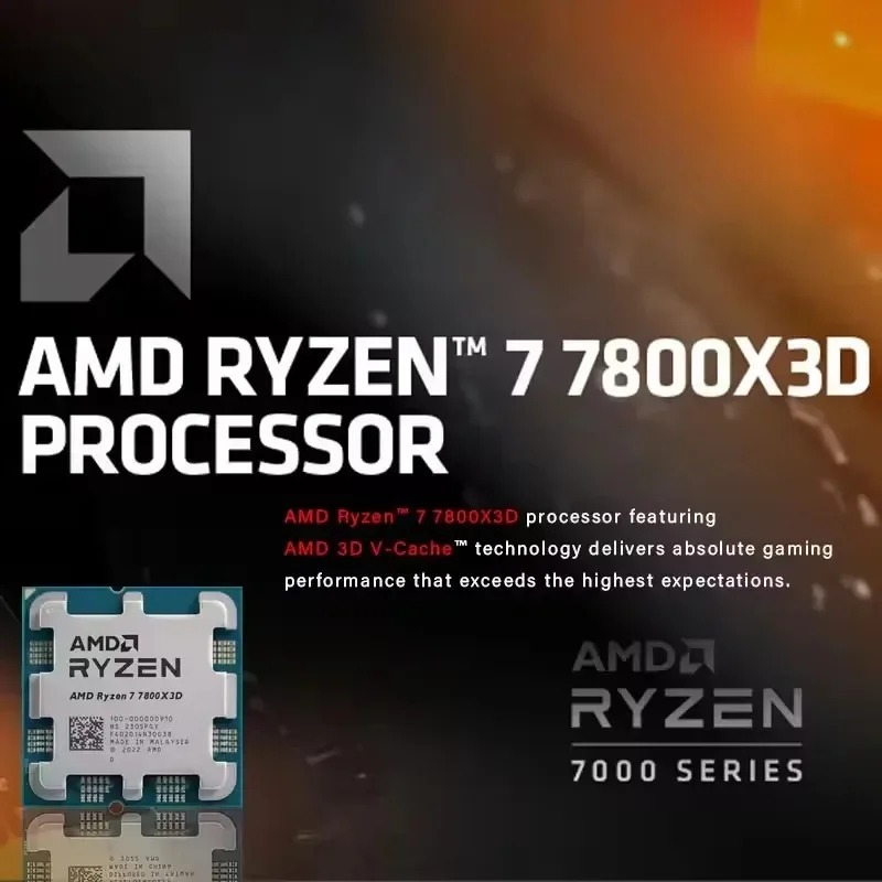 Процессор AMD R7 7800X3D, 8 яд – обзор и цена Amd Cpu Ryzen 7