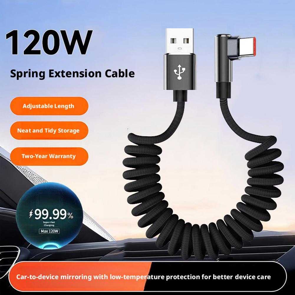 Кабель USB-C с быстрой зарядко – обзор и цена Coiled Usb Cable