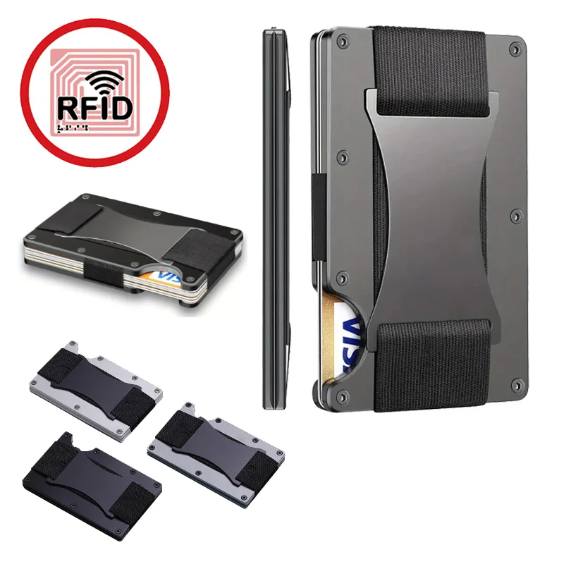 Новый тонкий RFID-кошелек-карт – обзор и цена Aluminum Case 65