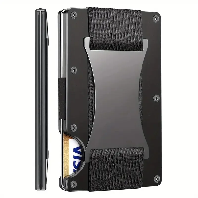 Новый тонкий RFID-кошелек-карт – обзор и цена Aluminum Case 65