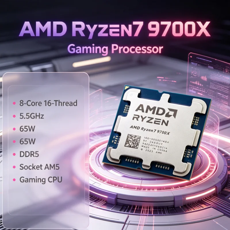 AMD Ryzen 7 9700X 8-ядерный 16 – обзор и цена Amd Cpu Ryzen 7