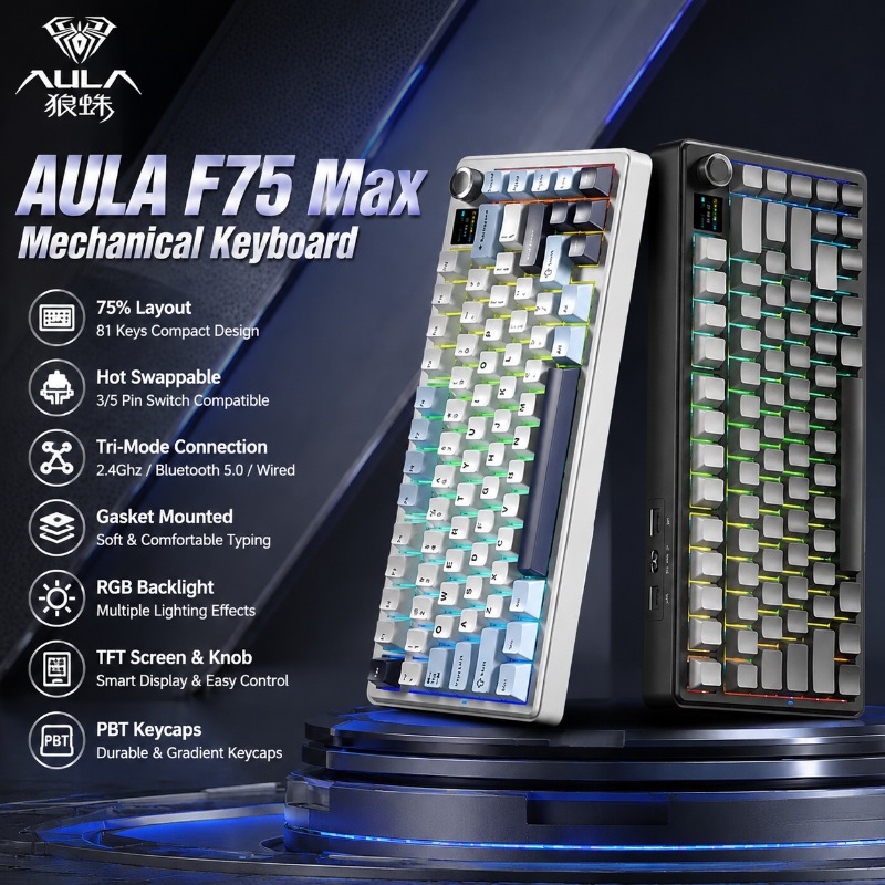 Механическая клавиатура AULA F – обзор и цена Gaming Keyboard Ergo