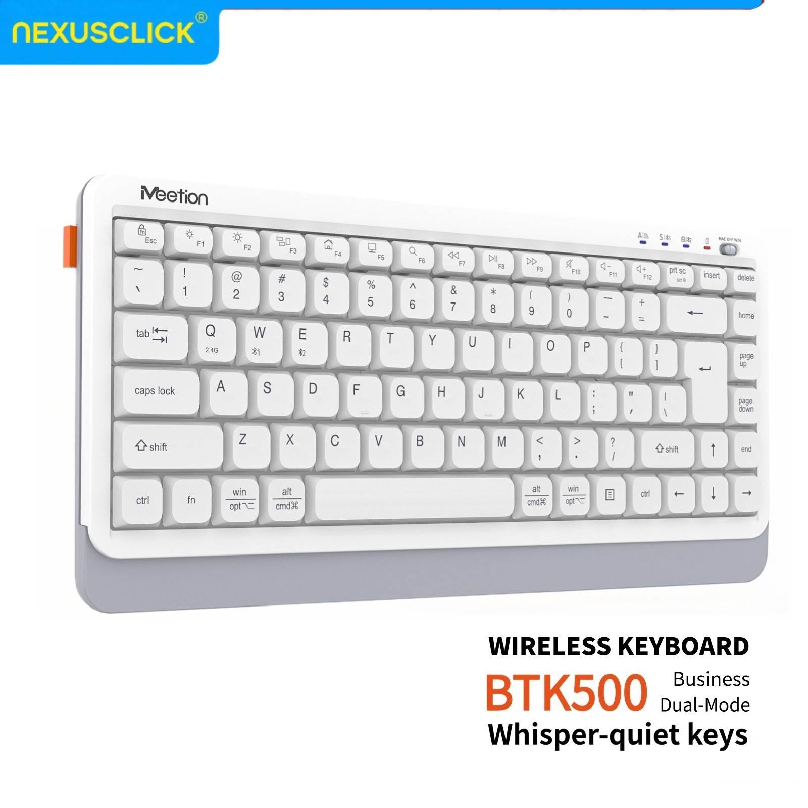 Беспроводная клавиатура NexusC – обзор и цена Gaming Keyboard That Is Quiet